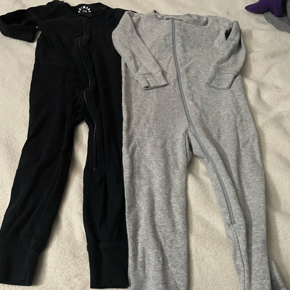 The Organic Zip Romper from Primary size 18-24 month
